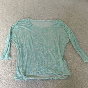 Piper XS blue and white top from Bloomingdales